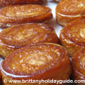 Kouign-aman speciality cakes from Brittany France